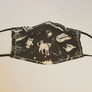 Spooky handmade halloween nose bridge Facemask
